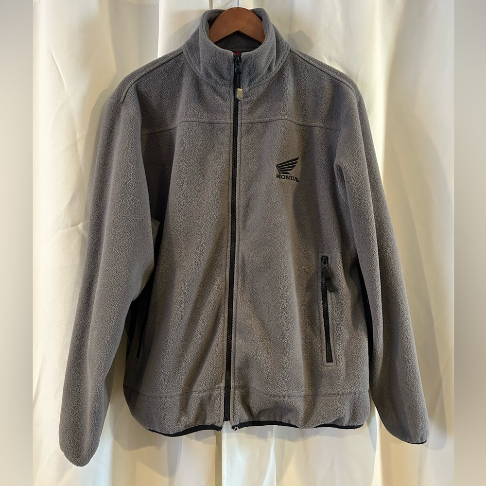 Honda Fleece Zip Up Jacket Size‎ 2XL
